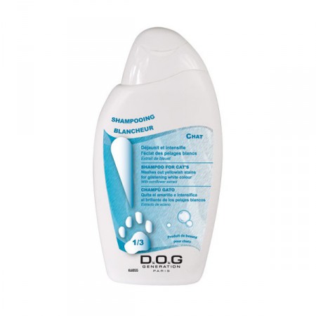Shampoing pelage blanc